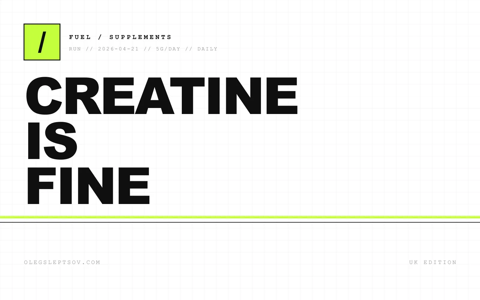 White powder and a water bottle on a kitchen counter