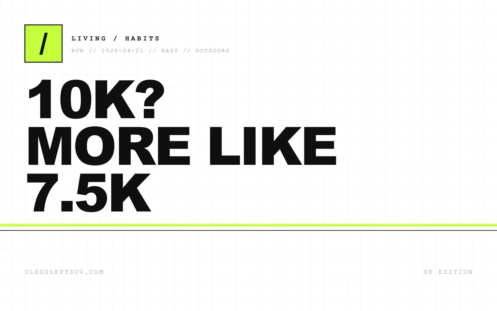 Running shoes on a pavement